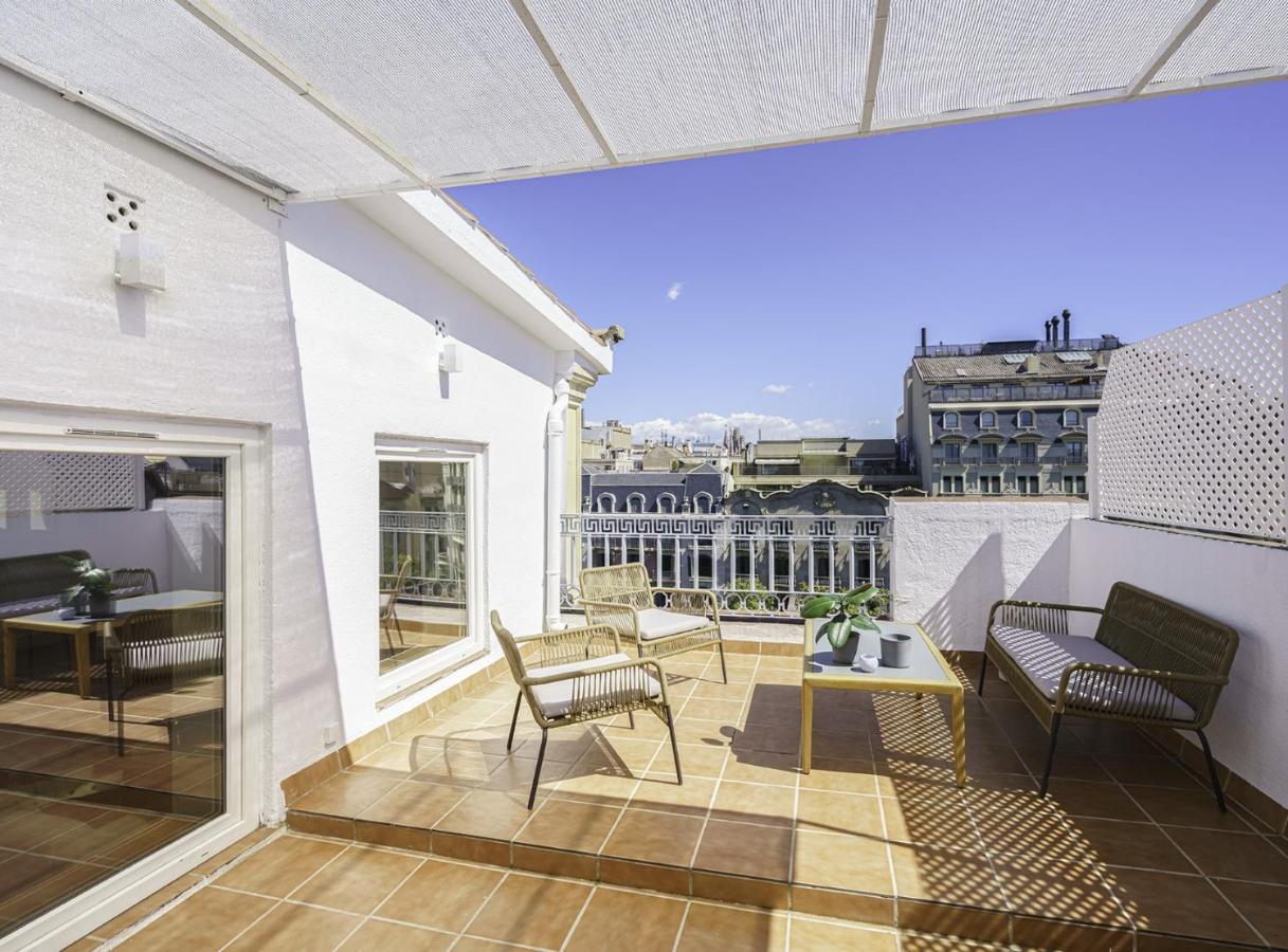 Ferienwohnung Sibsbcn-Paseo De Gracia Penthouse-Luxury-Terraces Barcelona Exterior foto